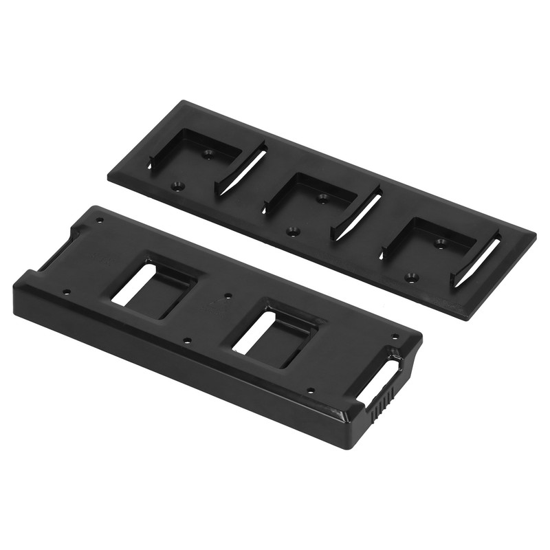 Power Tool Battery Holder Set 3 Hole Mount Ready Dock