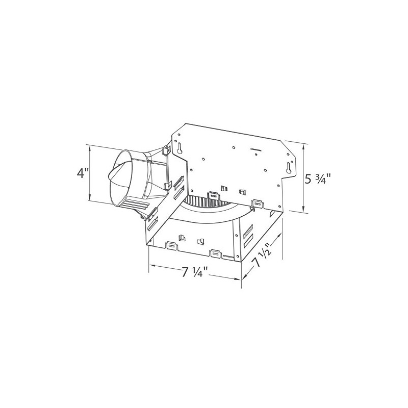 Delta BreezIntegrity ITG50 50 CFM Exhaust Bath Fan