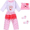 MAIHAO Reborn Baby Doll Clothes for 17-22 Inch Dolls, Cute