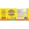 Lysine 500 mg 500 mg 100 Tabs