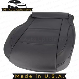 DIY Auto Upholstery 2005-2015 For Nissan Armada Driver Bottom Leather Seat Cover Black