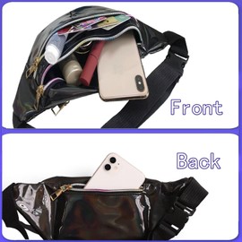 Bauchtasche Gürteltasche Damen Herren Hüfttasche Sport Wasserdicht Stylisch Fanny Pack Unisex für Outdoor Reise Wandern Reisen Urlaub Party Festival