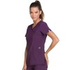 Infinity Cherokee Women Nurse Scrubs Top Mock Wrap 2625A, L,