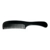 Swedish Crown Handle Comb Sawn 18 cm Handmade Hairdressing Comb