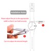 XMHYB Replacement band for Swatch Waterproof Silicone Rubber Watch Band