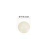 sourcing map PA66 Nylon Solid Plastic Balls 7/16 Inch G3