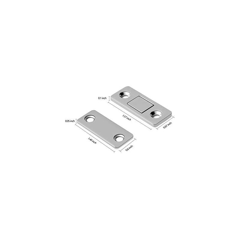 Mousike Imanes Ultrafinos de Acero Inoxidable para Caj?n