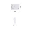 EOB Room Thermostat with Automatic Night Lowering PT01 White