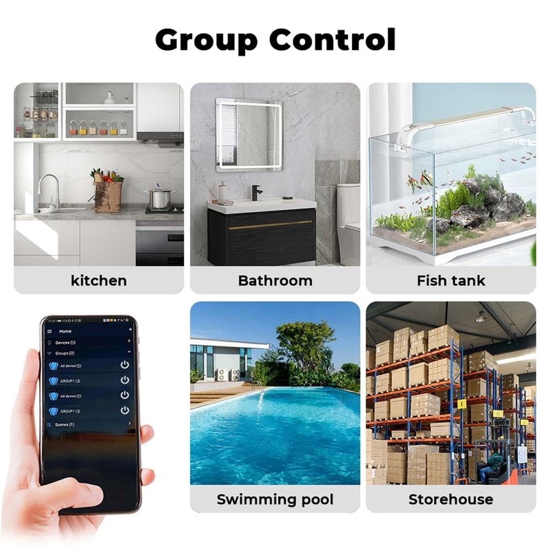 Acmerota Smart Water Detector, Water Detector WiFi, Smart Water Leak