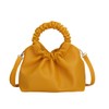 Roseluca. Women's Gathered Handle Shoulder Bag, Wide Gusset, Mini Bag,