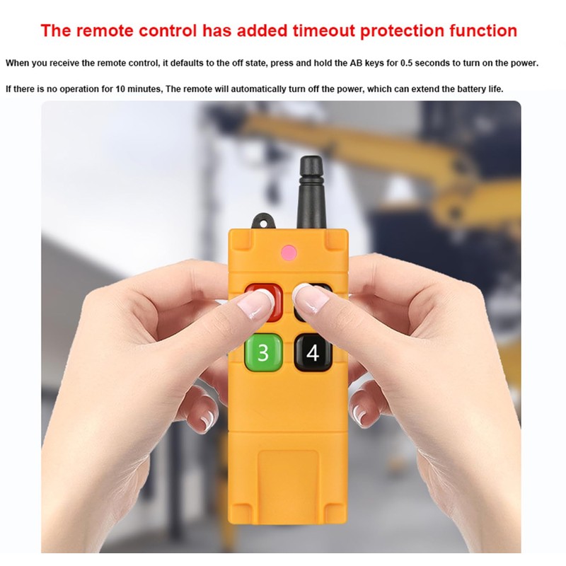 12V 4 Channels 433Mhz Wireless Remote Control Switch with Industrial