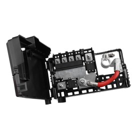 A ABSOPRO Fuse Box Battery Terminal with Cover 20914309 Engine Compartment Fuse Block for Buick Regal 2011-2017 Black