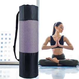 Coollooda Yoga Mat [Set of 2] Case, Yoga Bag, Case, Multi-functional Storage Pocket, Storage Bag, Lightweight, Storage Case, Shoulder Strap, Convenient to Carry, Storage Bag for School and Fitness