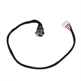 GinTai AC DC Power Jack Harness Cable Socket Plug Port Replacement for Toshiba Satellite P55W-C Series 1417-0088000