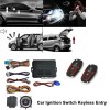 Car Ignition Switch Engine Start Push Button Keyless Entry Starter