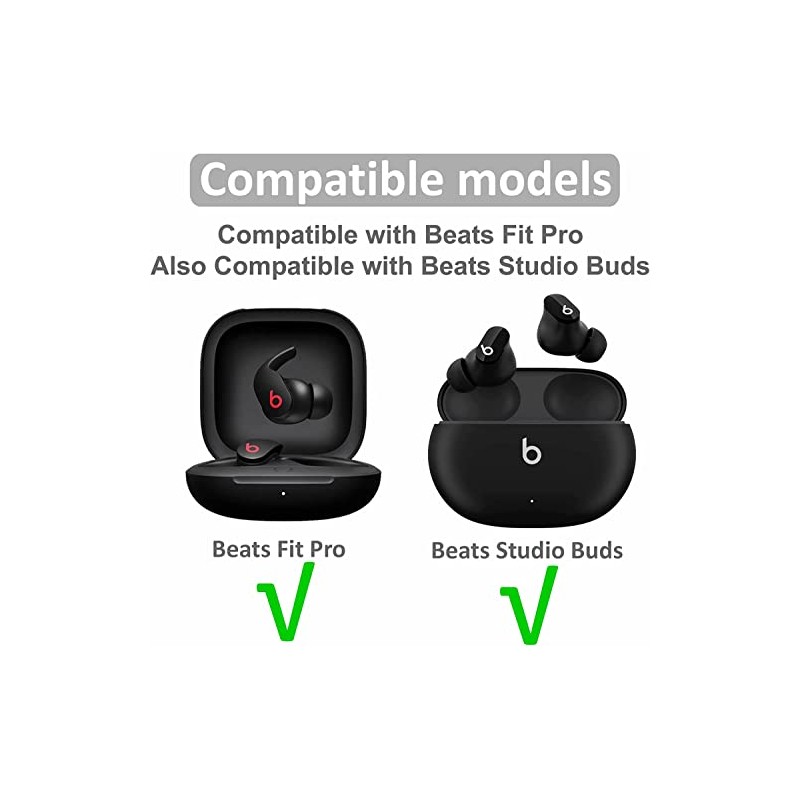 BLUEWALL Ear Tips Compatible with Beats Fit Pro Earbuds, S/M/L