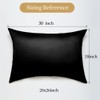 2 Pack Mulberry Silk Pillowcase for Hair and Skin Standard