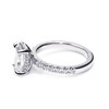 TIANYU GEMS 3.0ct Engagement Rings for Women, Sterling Silver GHI