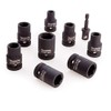 Makita B-54645 9 Piece Cr-Mo 1/2" Impact Socket Set with