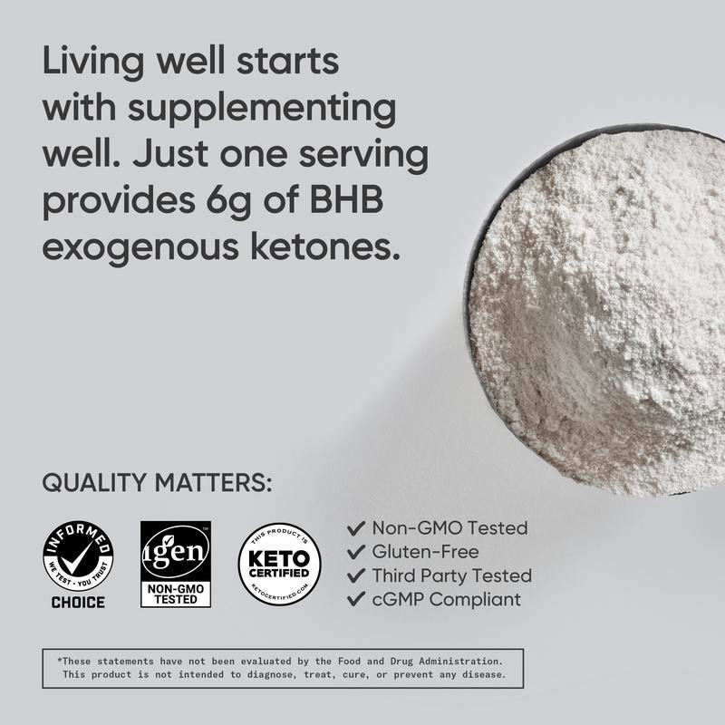 sports research Keto Plus™ Exogenous Ketones (goBHB™) - 30 Servings