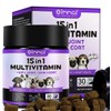 oimmal Dog Multivitamin 30 Chews 15 in 1 Dog Vitamins