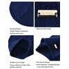 jaxmonoy Gorros holgados para mujer, de invierno, suave, cálido, de
