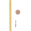 LIFETIME JEWELRY 7mm Mariner Link Chain Necklace 24k Gold Plated