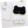 Ipetboom 2Pcs Lovely Cartoon Animals Eye Masks for Sleeping Lightproof