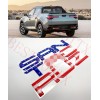 AUTO4RACING 3D US FLAG RAISED DOMED TAILGATE LETTERS FITS HYUNDAI