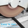 sourcing map ABS Plastic Rod Round Solid Bar 20 mm