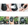 Yolispa Altavoces Bluetooth para motocicleta, un par de altavoces Bluetooth