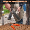 8 inch Farrier Tool Kit, Coldairsoap 3PCS Goat Hoof Trimmers