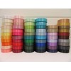 2 metres of 25mm Satin Ribbon Latte Coffee Light Beige