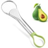 RUIENGCOMM Avocado Separator Stainless Steel Avocado Slicer Avocado Peeler Avocado
