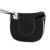 Andux Mesh Mallet Putter Cover Golf Putter Head Covers Black,