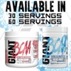 Giant Sports Performance Edge Series BCAA 60 Serving (Blue Raspberry,