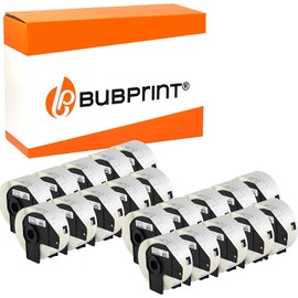 Bubprint 20 labels compatible to replace Brother DK-11208 DK11208 for P-Touch QL1050 QL1060N QL500BW QL550 QL560 QL570 QL580N QL700 QL710W QL720NW QL720NW QLL 810W