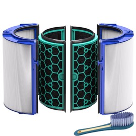 Leemone TP04 Replacement Filter Compatible with Dyson TP04 DP04 HP04 TP05 DP05 Air Purifier, 360° Combi Glass Filter & Activated Carbon Filter, 1 Pack