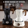 Bincoo Stovetop Espresso Maker, 4 Cups Moka Pot,Aluminum Espresso Coffee