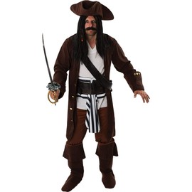 Swashbuckling Pirate Men's Costume - Standard