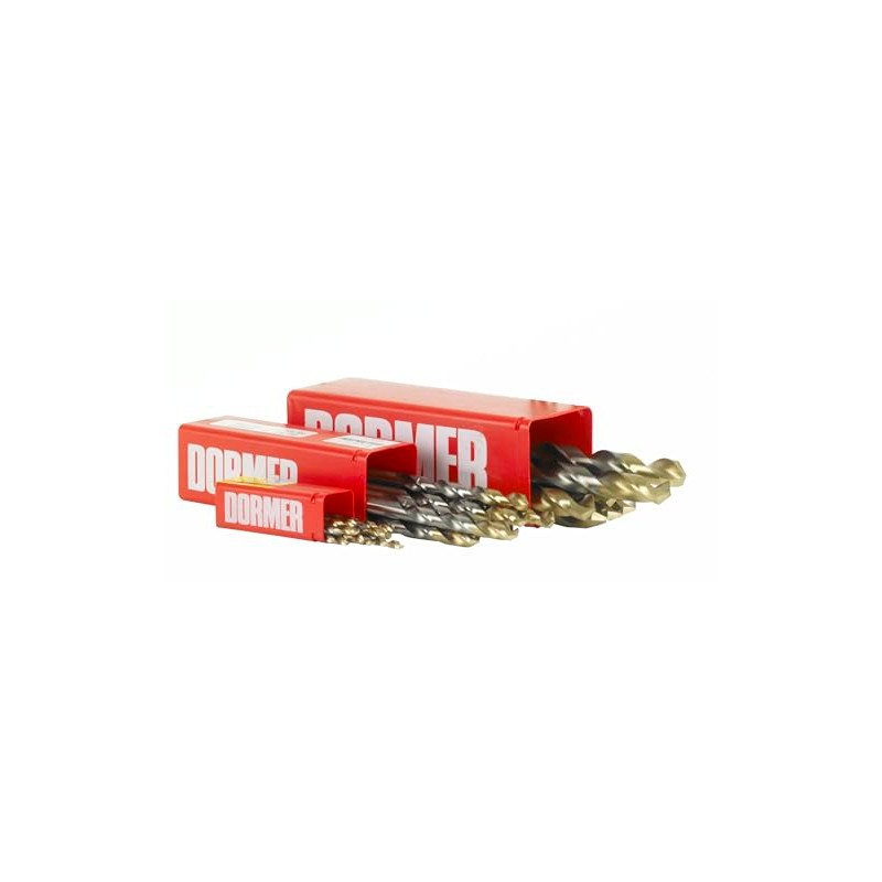Dormer HSS Jobber Drills Metric Right Hand A002, 3MM Pack