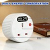 PRITOK 2 Pack Countdown Timer Plug Socket with LED Display:
