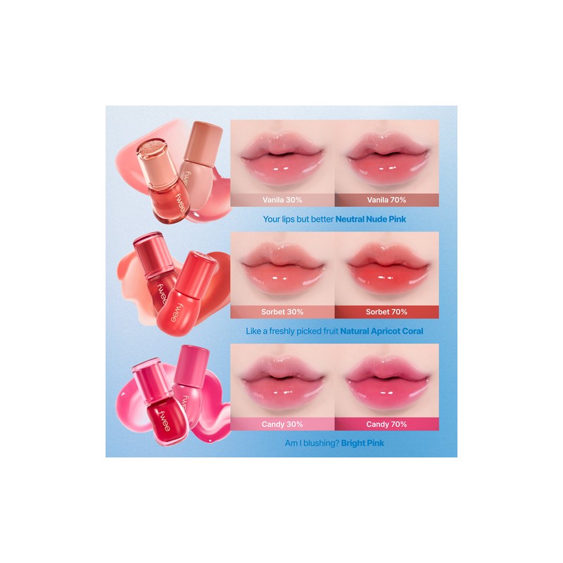 fwee [fwee]3D Voluming Gloss (17 Colors)