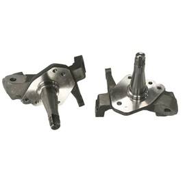 1A-NBY Pair Left and Right Forged Steel 1-Piece 2 Inch Drop Spindles Fit for 1974-1978 Ford Mustang II, For 1973-1980 Ford Pinto V6 V8 Engine