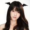 Black Omen br520-bk Devil Feather Feather Cosplay Accessory Costume for