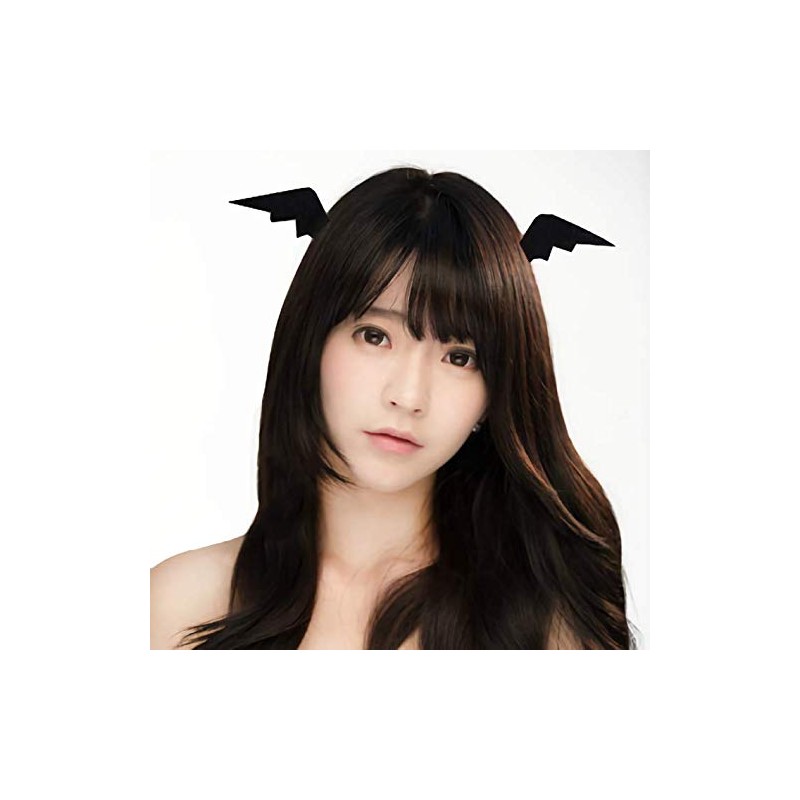 Black Omen br520-bk Devil Feather Feather Cosplay Accessory Costume for