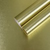 CHIHUT 12"x472" Light Gold Stainless Steel Contact Paper for Appliances