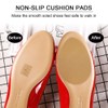 Dr. Shoesert - almohadillas para orejas antideslizantes para zapatos, Amarillo