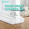MAXTID White Door Draft Stopper Adjustable 32, 34, 36, up
