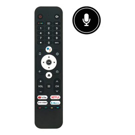 WINFLIKE HTR-U31 Voice Remote Control Replace for HAIER 4K Smart Android LED LCD TV H43K66UG Plus H50K66UG Plus H55K66UG Plus H58K66UG H43K66UG H50K66UG H55K66UG H58K66UG H65K66UG H32K66UG